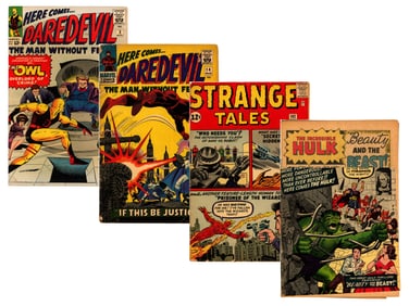 (4) Marvel Silver Age Comic Issues