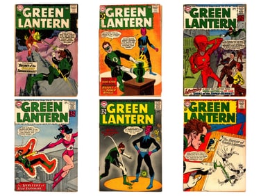 (11) DC Green Lantern & Aquaman Comic Issues
