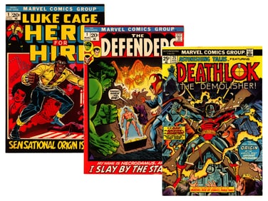 (3) Bronze Age Marvel Key Comics