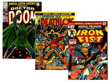 (3) Bronze Age Marvel Comics