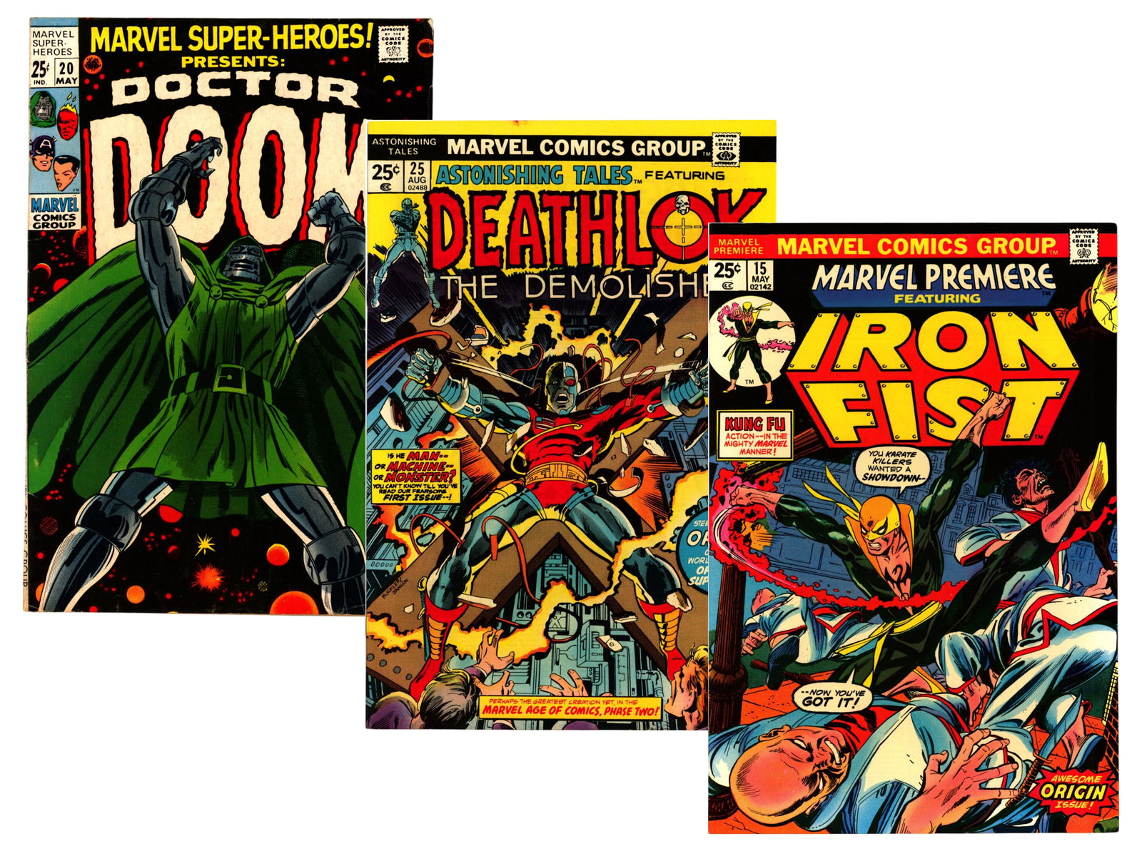 (3) Bronze Age Marvel Comics (1 of 7)