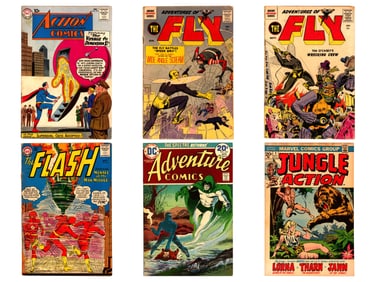 (4) Short Boxes of Bronze to Modern Age Comics