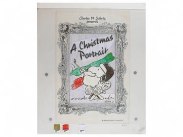 Charles Schulz Snoopy Christmas Cover Art