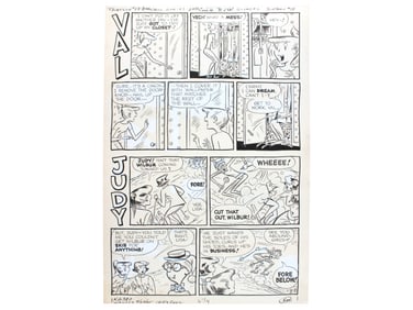 John Stanley Thirteen #18 Interior Cover Art Page