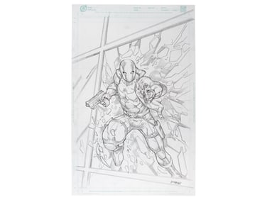 Bien "Bnfer" Flores, Jason Todd Red Hood Drawing