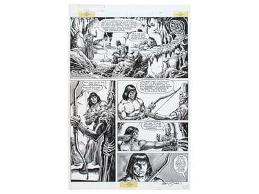 Ernie Chan Save Sword of Conan #102 Story Page