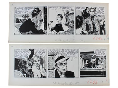 David Wright, Carol Day (3) Comic Daily Strips