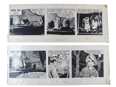 David Wright, Carol Day (5) Comic Daily Strips