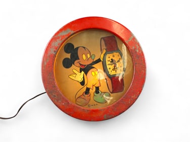 Mickey Mouse WDP Ingersoll Watch Light Up Display