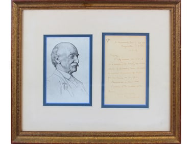 Thomas Hardy Autographed Letter Signed
