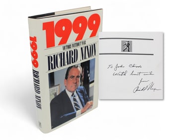 Richard Nixon Signed 1999 Victory Without War
