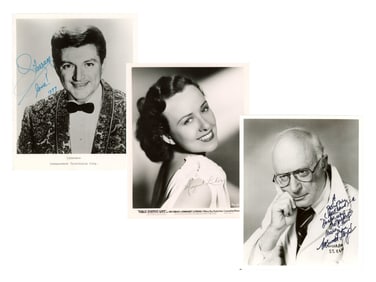 (75) Signed Celebrity Photos, Letter ?L?