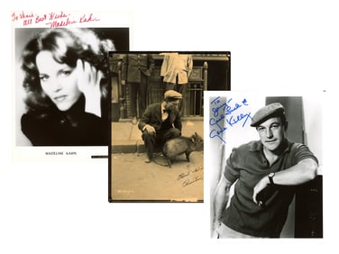 (95) Signed Photos, Celebrity Names Ending ?K?