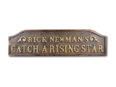Catch a Rising Star Original Venue Sign