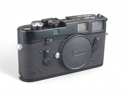 Leica M4-M Camera: Leica M4-M camera ca. 1968, serial number 1206867. Minor wear.