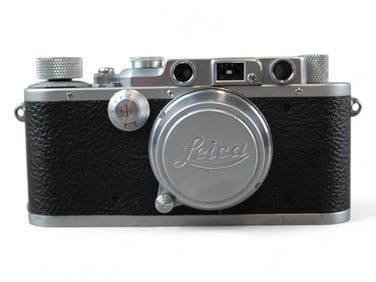 Leica IIIa Chrome Camera & Summar 5cm f/2