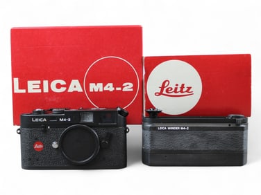 Leica M4-2 First Batch & Winder Canada in Box
