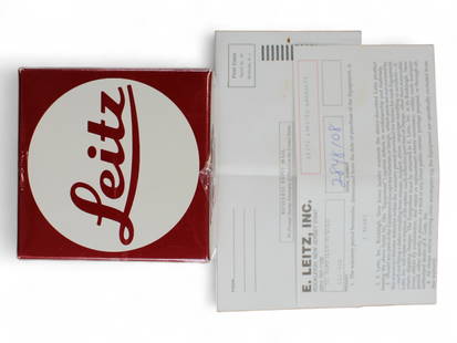 Leica Summilux-M 1.4/50mm Lens Sealed in Box: Leica Summilut-M 1:1.4/50mm Lens sealed in original box. Serial number 2848108, with original warranty card with matching serial number. Sealed with original plastic wrap.