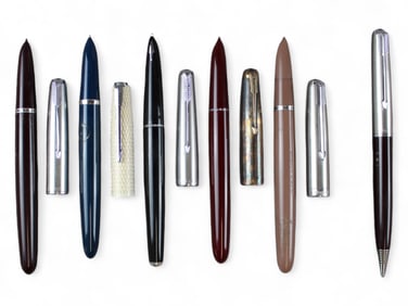 Parker 41, 51, & 61 Fountain Pens & Pencil