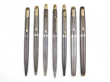 Parker 75 Sterling Crosshatch Group