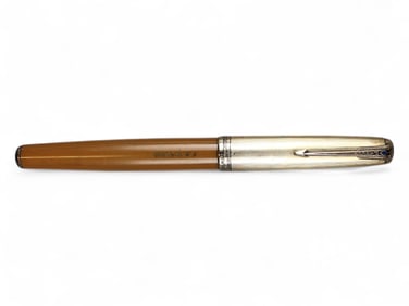 Parker 51 Double Jewel Fountain Pen Mustard Yellow