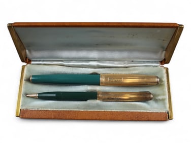 Parker 51 Double Jewel Fountain Pen Nassau Green