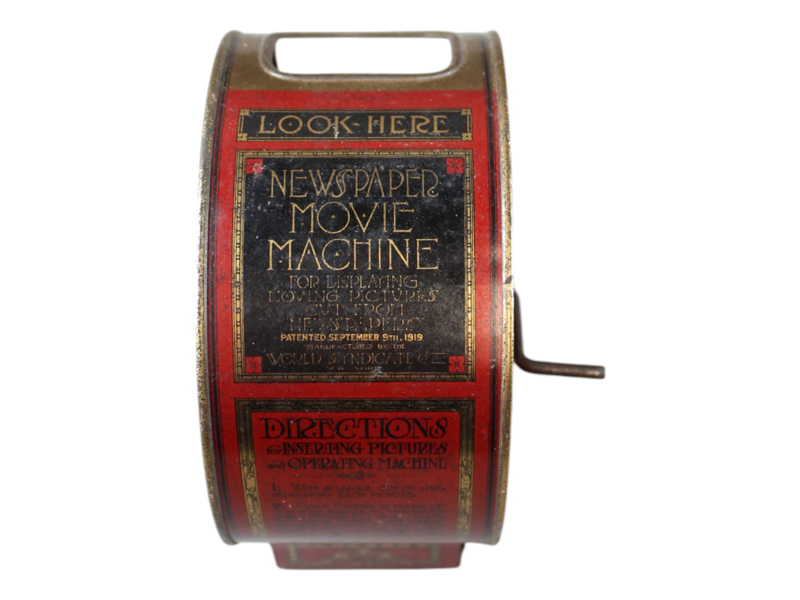 World Syndicate, Newspaper Acting Picture Machine (1 of 7)