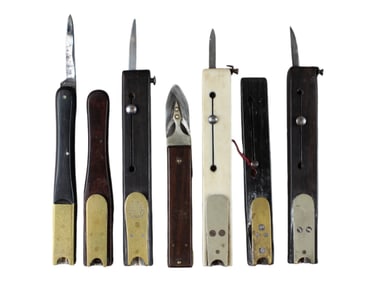Lot of Quill Cutters and More, 7 Pieces
