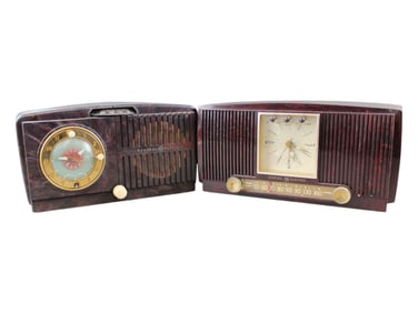 General Electric 515F & 572 Radios