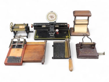 Miniature Kodak Trimming Board & Other Items