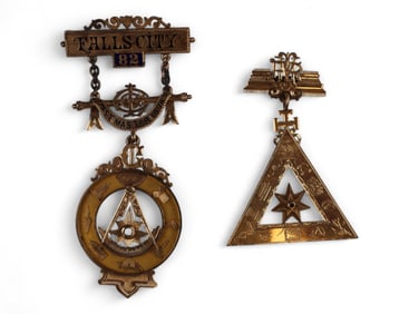 Gold Masonic Badges Identified