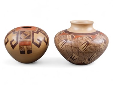 (2) Tonita Nampeyo Hopi Pots