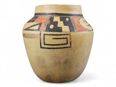Hopi Pueblo Abstract Bird Jar