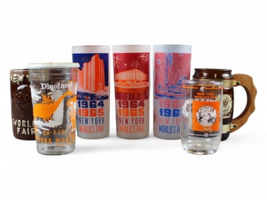 1964-65 New York World's Fair Souvenir Glasses