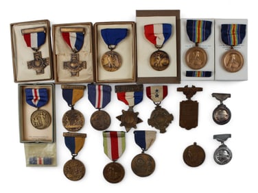 Collection of Local WWI & Mexican Border Medals