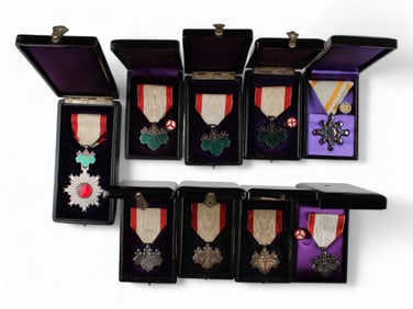 Japan Order of the Rising Sun & Sacred Treasure