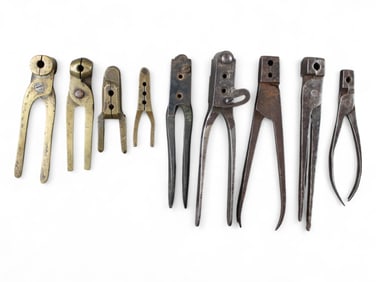 (9) Antique Bullet Molds