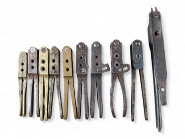 (10) Antique Bullet Molds