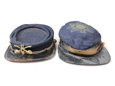 (2) Civil War, Indian Wars Kepis