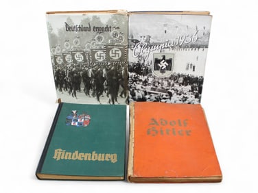 (4) German WWII Tobacco Card Albums