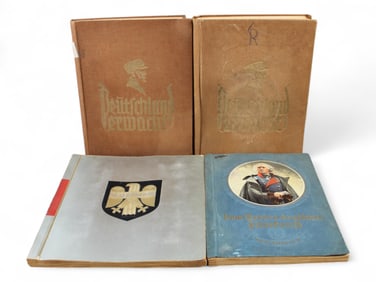 (4) German WWII Tobacco Card Albums
