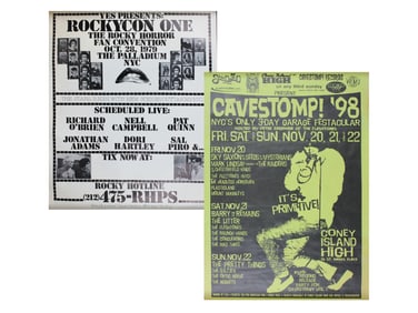 RockyCon 1 and Cavestomp Posters