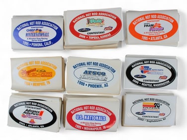 National Hod Rod Association Sticker Collection