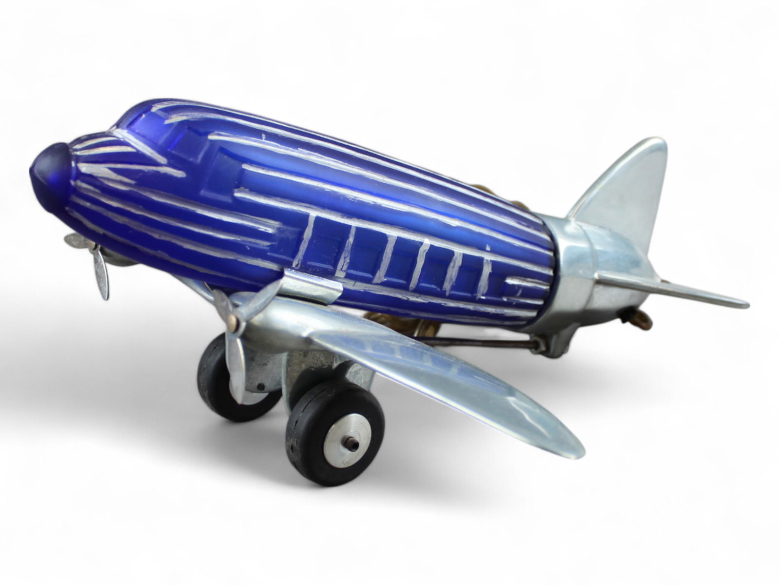 Sarsaparilla Art Deco Airplane Table Lamp (1 of 6)