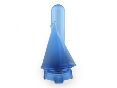 Art Deco Cobalt Blue Style Sailboat Table Lamp