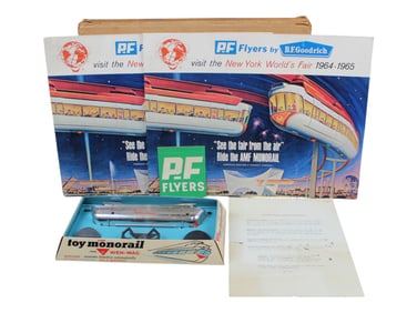 1964-65 NY World's Fair Monorail Kit in Orig Box