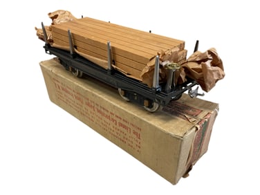 LN Boxed Lionel 211 Lumber Car