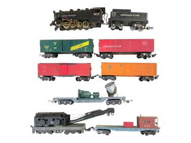11pc American Flyer 342DC Freight