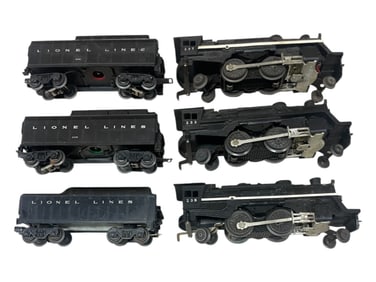 3 Lionel Uncataloged Scout Locomotives