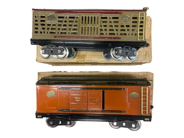 Boxed Lionel Early 213 & 214 Freights